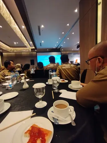 Maulana Satria Nugraha saat Rakorwil MSI Jateng