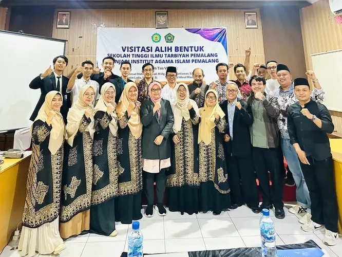 Maulana Satria Nugraha saat mengikuti acara Visitasi Alih Bentuk STIT menjadi INSIP